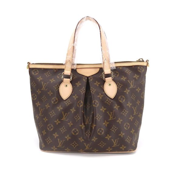 Louis Vuitton Monogram Palermo PM Shoulder Bag Brown - Picture 2 of 8